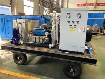 Stroj za hidro pjeskarenje od 1200 bara 70 Lpm